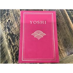 YOSHI BY WATSON T. YOSHIMOTO, SIGNED AND NUMBERED EDITION
