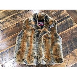 LUXE LADIES CANADIAN FAUX FUR VEST