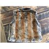 Image 2 : LUXE LADIES CANADIAN FAUX FUR VEST