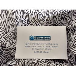 DIAMOND GLOW TREATMENT AT BENESSERE CLINIC