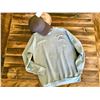 Image 1 : SAGE GREEN SWEATSHIRT WITH COORDINATING BERETTA TACTICAL CAP - SIZE SMALL