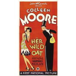 Her Wild Oat (First National, 1927). Three Sheet (41" X 