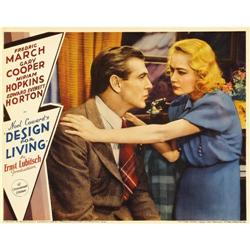 Design for Living (Paramount, 1933). Lobby Card (11" X 