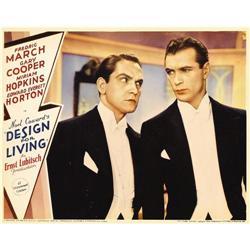 Design for Living (Paramount, 1933). Lobby Card (11" X 