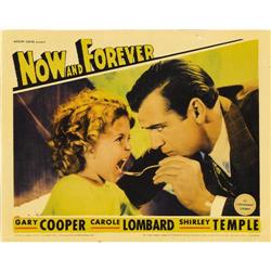 Now and Forever (Paramount, 1934). Lobby Card (11" X 14 