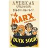 Image 1 : Duck Soup (Paramount, 1933). Window Card (14" X 22"). " 