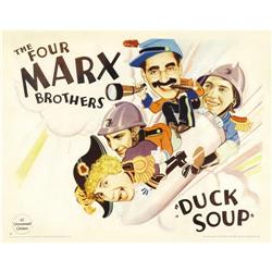 Duck Soup (Paramount, 1933). Half Sheet (22" X 28"). Gr 