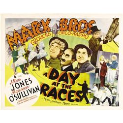 A Day at the Races (MGM, 1937). Half Sheet (22" X 28"). 
