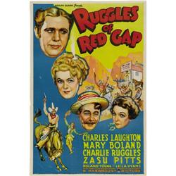 Ruggles of Red Gap (Paramount, R-1941). One Sheet (27" 