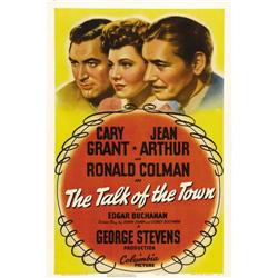 The Talk of the Town (Columbia, 1942). One Sheet (27" 