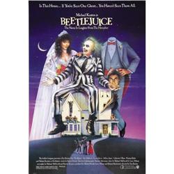 Beetlejuice (Warner Brothers, 1988). One Sheet (27" X 4 