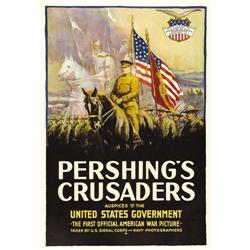 Pershing's Crusaders (First National, 1918). One Sheet 