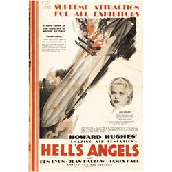 Hell's Angels (United Artists, 1930). Pressbook (12" X 