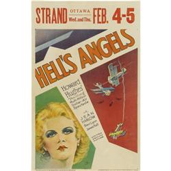 Hell's Angels (United Artists,1930). Window Card (11" X 