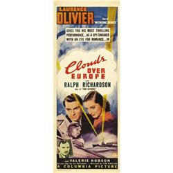 Clouds Over Europe (Columbia, 1939). Insert (14" X 36") 