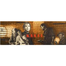 Kanal (P.P. Film, 1957). Polish (64" X 23"). "Kanal" wa 