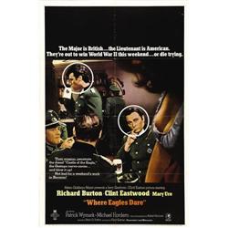 Where Eagles Dare (MGM, 1968). One Sheet (27" X 41") St 