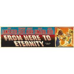From Here to Eternity (Columbia, 1953). Banner (24" X 8 