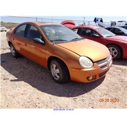 2005 - DODGE NEON