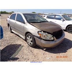 2003 - TOYOTA COROLLA/RESTORED SALVAGE