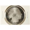 Image 1 : 1 TROY OZ .999 FINE SILVER PROOF ROUND INDIAN