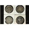 Image 2 : 4 ASSORTED CANADA TRADE DOLLARS 1968 KLONDIKE