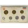 Image 2 : 1953-55 SET OF YUGOSLAVIA COINS BRILLIANT UNC