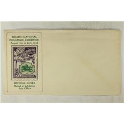 1932 FORTH NATIONAL PHILATELIC EXHIBITION OFFICIAL