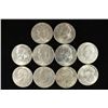 Image 1 : 10 ASSORTED IKE DOLLARS