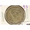 Image 1 : 1937-J GERMAN SILVER 2 MARKS WITH SWASTIKA