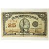 Image 1 : 1923 DOMINION OF CANADA FRACTIONAL 25 CENTS