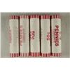 Image 1 : 5-50 CENT ROLLS OF 2009-P OF LINCOLN CENTS