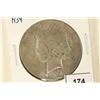 Image 1 : 1934 PEACE SILVER DOLLAR