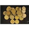 Image 1 : ROLL OF 40-1943 CANADA TOMBAC FIVE CENTS