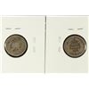 Image 2 : 1887 & 1889 SEATED LIBERTY DIMES