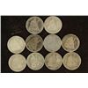 Image 1 : 10 ASSORTED 1880-S SEATED LIBERTY DIMES