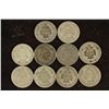 Image 2 : 10 ASSORTED 1880-S SEATED LIBERTY DIMES