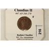 Image 3 : 268-270 A.D. CLAUDIUS II ANCIENT COIN  (FINE)