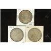 Image 1 : 1921-P/D/S MORGAN SILVER DOLLARS