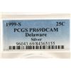 Image 3 : 1999-S SILVER DELAWARE QUARTER PCGS PR69 DCAM