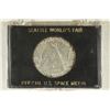 Image 1 : 1962 SEATLE WORLDS FAIR OFFICIAL US SPACE MEDAL