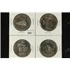 Image 1 : 4 CANADA TRADE DOLLARS CAPE BRETON STEAM