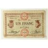 Image 1 : FRENCH UN FRANC CURRENCY #117194 WITH DATES OF