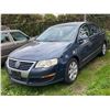 Image 1 : 2007 VOLKSWAGEN PASSAT 2.0T, BLUE, 4DRSD, GAS, AUTOMATIC, VIN#WVWEK73C47P011535,