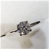 Image 2 : 14K WHITE GOLD DIAMOND (0.6CT) RING