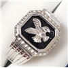 Image 2 : SILVER ONYX RING