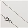 Image 2 : 10K WHITE GOLD  CHAIN 16"