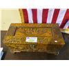 Image 2 : HEAVILY HANDCARVED CHEST