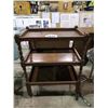 Image 1 : VINTAGE 3 TIER ROLLING CART