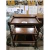 Image 2 : VINTAGE 3 TIER ROLLING CART